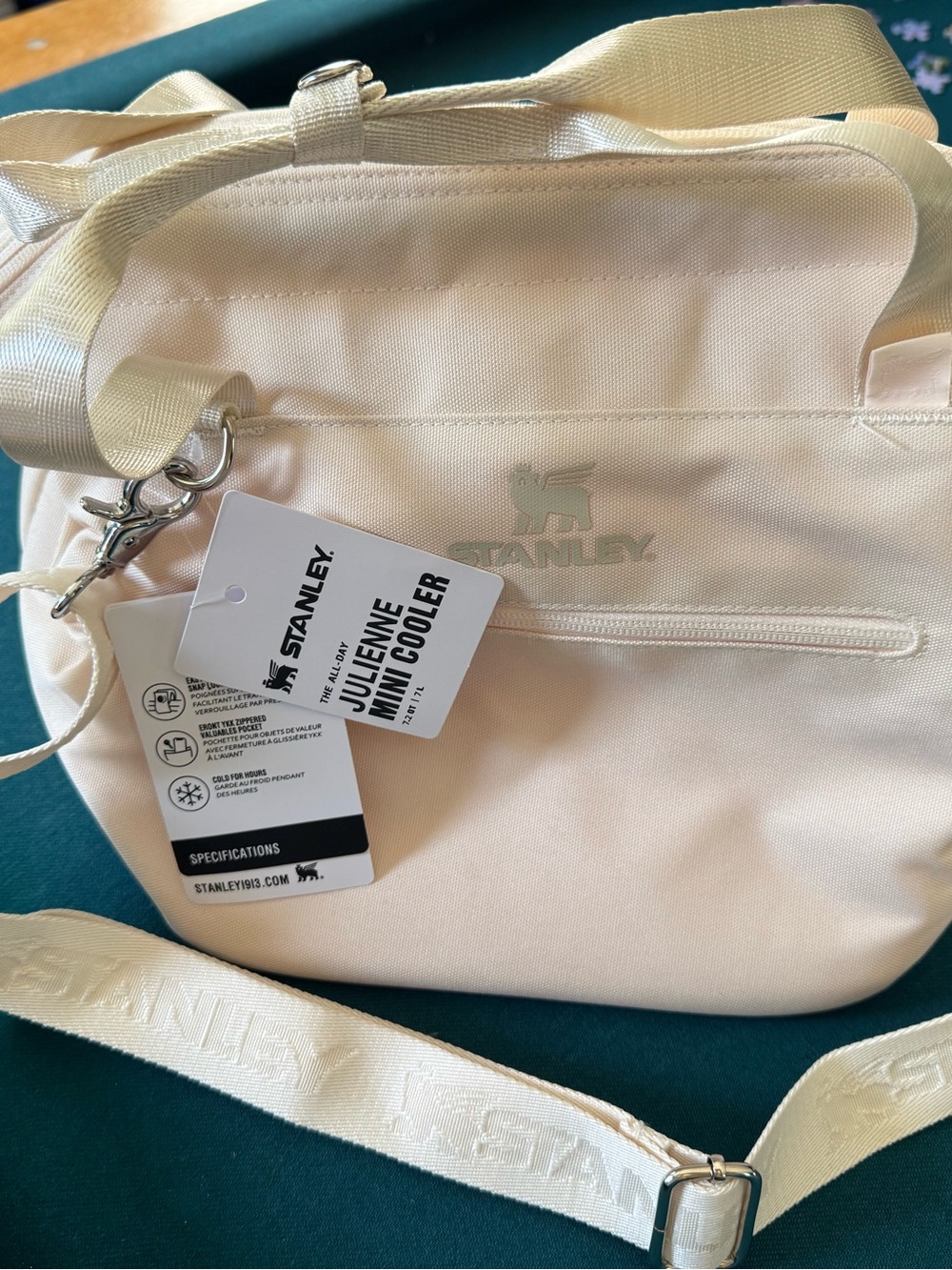 Stanley Pink & Cream The All-Day Julienne Mini Cooler Bag 7L NWT - Picture 13 of 15